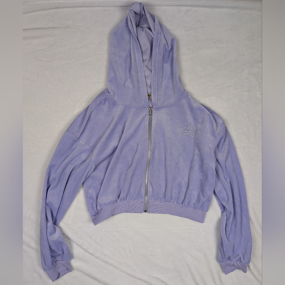Lavender Hooded Sweatshirt